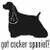 Got Cocker Spaniel? Dog  Silhouette  Decal  v.3 High glossy, premium 3 mill vinyl, with a life span of 5 - 7 years!