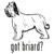 Got Briard? Dog   Decal High glossy, premium 3 mill vinyl, with a life span of 5 - 7 years!