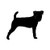 Jack Russell Female     Vinyl Decal High glossy, premium 3 mill vinyl, with a life span of 5 - 7 years!