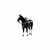 Standing Horse     Vinyl Decal High glossy, premium 3 mill vinyl, with a life span of 5 - 7 years!