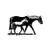 Horse and Colt     Vinyl Decal High glossy, premium 3 mill vinyl, with a life span of 5 - 7 years!