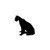 Cat Silhouette ver10     Vinyl Decal High glossy, premium 3 mill vinyl, with a life span of 5 - 7 years!