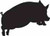 Pig 11 Vinyl Decal High glossy, premium 3 mill vinyl, with a life span of 5 - 7 years!