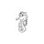 Seahorse 2 Vinyl Decal High glossy, premium 3 mill vinyl, with a life span of 5 - 7 years!