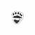 Polar Bear Paw Print Foot Track Vinyl Decal High glossy, premium 3 mill vinyl, with a life span of 5 - 7 years!