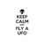 Keep Calm And Fly A Ufo  Vinyl Decal Sticker

Size option will determine the size from the longest side
Industry standard high performance calendared vinyl film
Cut from Oracle 651 2.5 mil
Outdoor durability is 7 years
Glossy surface finish