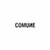 Comune Text Vinyl Decal Sticker <div> High glossy, premium 3 mill vinyl, with a life span of 5 – 7 years! </div>