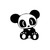 23 Panda Vinyl Sticker