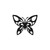 Butterfly Tribal 2 Vinyl Sticker