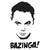 Bazinga 66 Vinyl Sticker