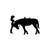 Cowgirl And Horse 962 Vinyl Sticker