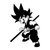 Dragon Ball Z Kid Goku 946 Vinyl Sticker