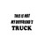 Funny s Not Boyfriend Truck Vinyl Sticker