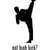 Got s Got Karate High Kick Vinyl Sticker
