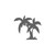 Hawaiian Hawaii Palm Tree Style 7 Vinyl Sticker