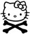 Hello Kitty Crossbones