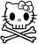 Hello Kitty Punisher Skull 2