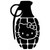 Hello Kitty Grenade 88 Vinyl Sticker