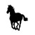 Horse Vinyl Sticker