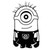 Minion 12 41 Vinyl Sticker