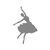 Music s Music Ballet Style 3 Vinyl Sticker