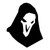 Overwatch Reaper Hood Mask Spray For Vinyl Sticker
