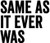 Same As It Ever Was - Talking Heads