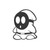 Shy Guy 3ds Wii Nintendo Nes Snes N64 Mario Kirby Toad Vinyl Sticker