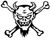 Devil Skull and Crossbones