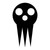 Skulls s Manga Soul Eater Death Skull Vinyl Sticker