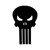 Skulls s The Punisher Skull Style 6 Vinyl Sticker