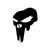 Skulls s Tribal Punisher Skull Style 2 Vinyl Sticker