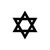 Star Of David Jewish Style 1 Vinyl Sticker