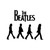 The Beatles The Beatles Abbey Road Road 2 Vinyl Sticker