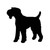 Airedale Terrier Dog 1 Vinyl Sticker