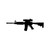 Ar 15 Assault Rifle Scope Vinyl Sticker