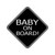 Baby On Board Caution Vinyl Sticker