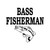 Bass Fisherman Fishing Vinyl Sticker