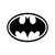 Batman Emblem Logo 1 Vinyl Sticker