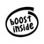 Boost Inside Turbo Nos Jdm Japanese Vinyl Sticker