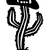 Cactus Tree Desert 2 Vinyl Sticker