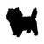 Cairn Terrier Dog Vinyl Sticker