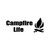 Campfire Life Camping Vinyl Sticker