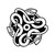 Celtic Knot Snake 2 Vinyl Sticker