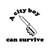 City Boy Survive Knife Brass Knuckles Vinyl Sticker