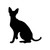 Cornish Rex Cat Vinyl Sticker