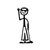 Dad Stick Figure 36 Vinyl Sticker