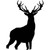 Deer Buck 10 Vinyl Sticker