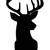 Deer Buck 5 Vinyl Sticker