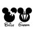 Disney Bride Groom 1172 Vinyl Sticker